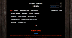 Desktop Screenshot of brew-wine.com